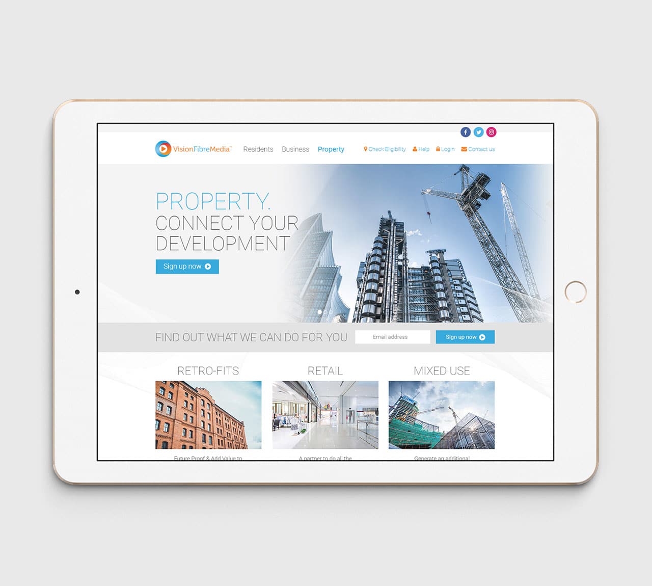 Vision Fibre Media Gallery