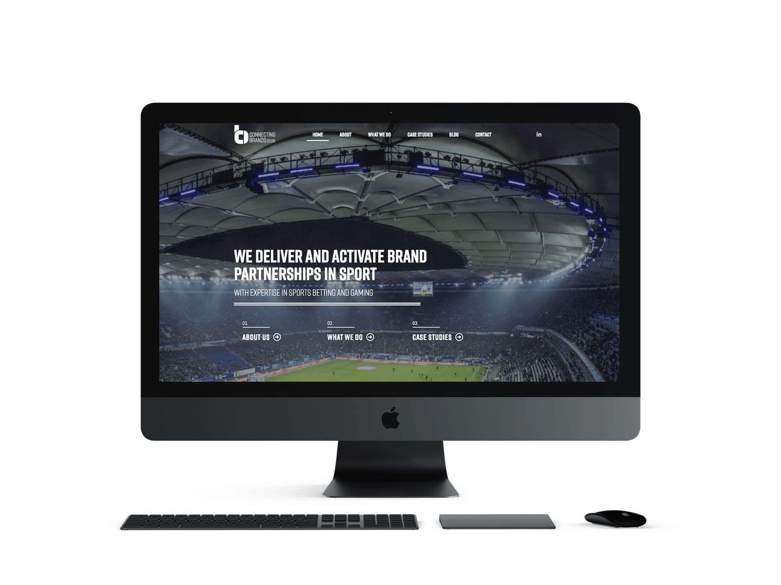 Connecting Brands website