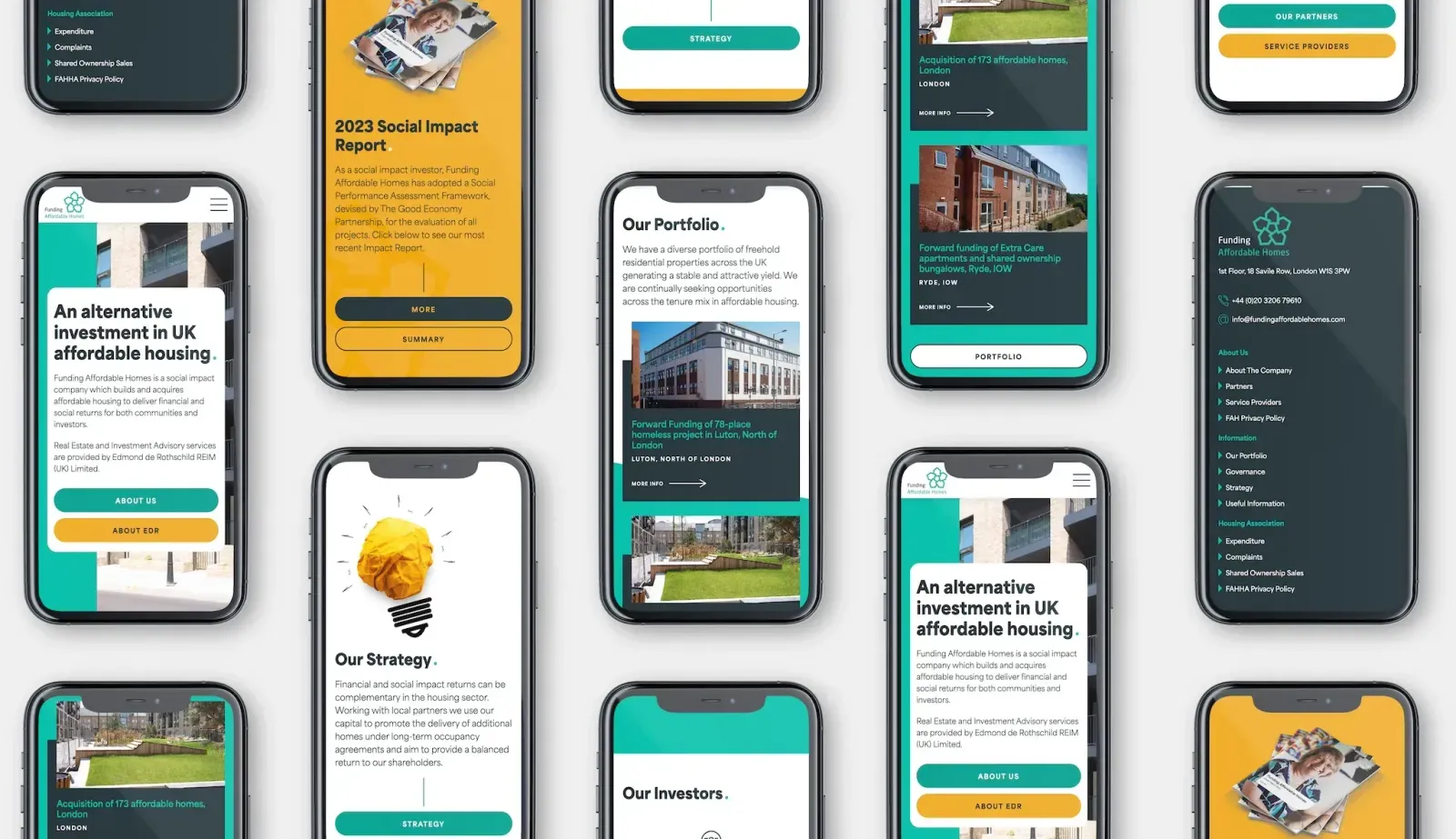 Retail client website