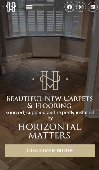 Horizontal Matters mobile view