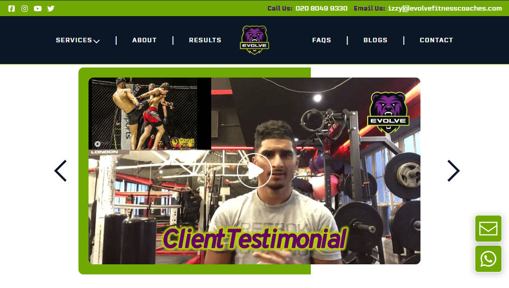 Evolve Fitness