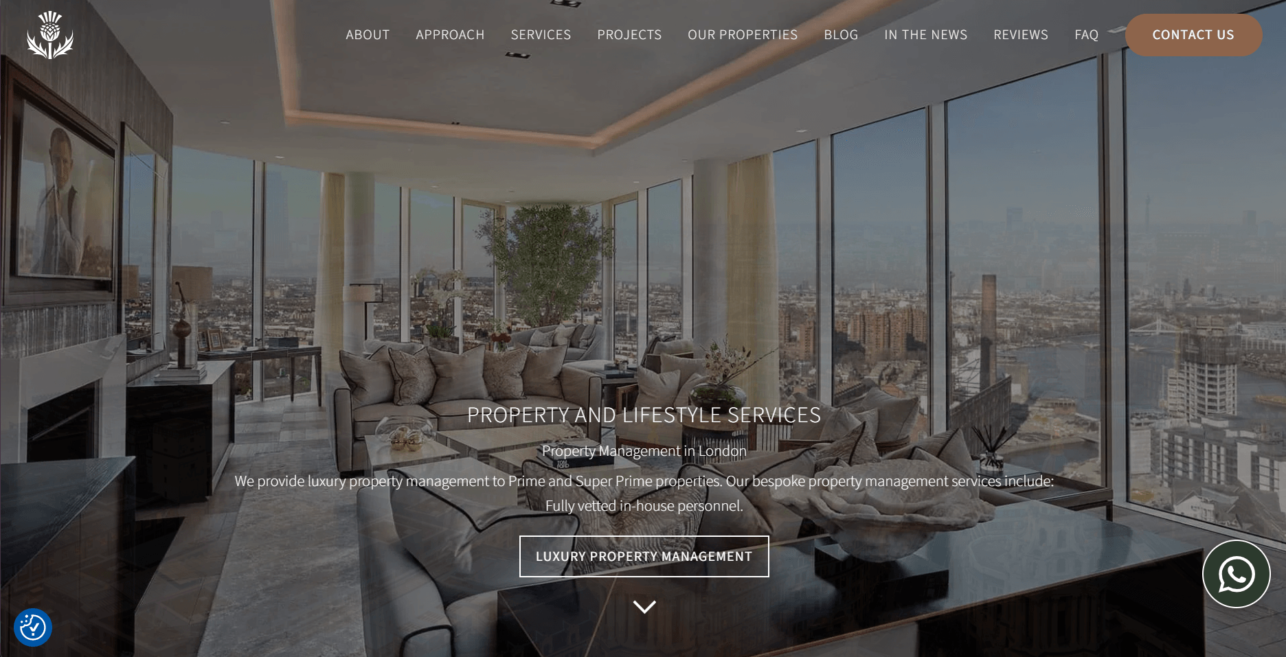 Glenfield PM desktop view
