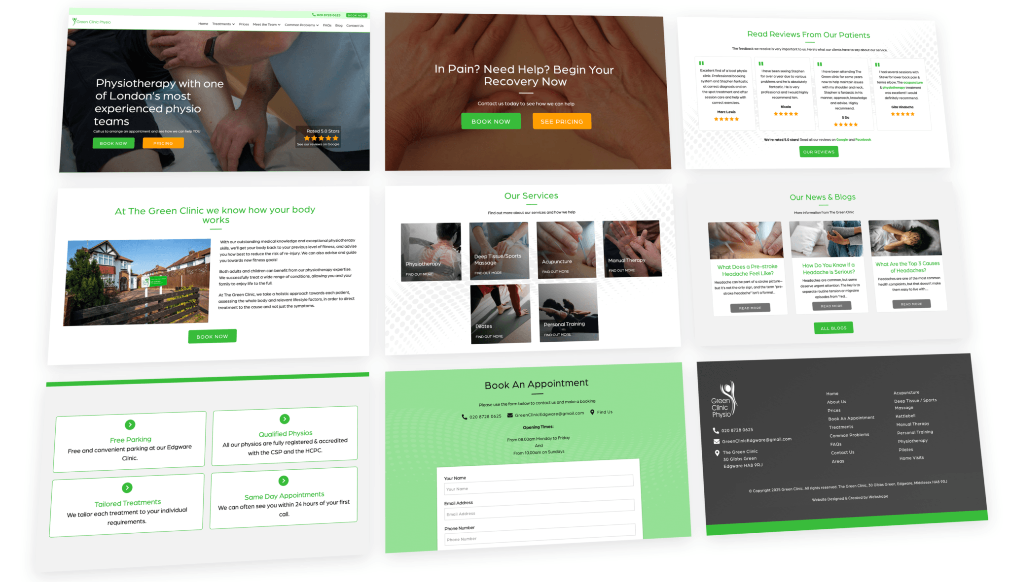 Web Design for Healthcare & Therapists